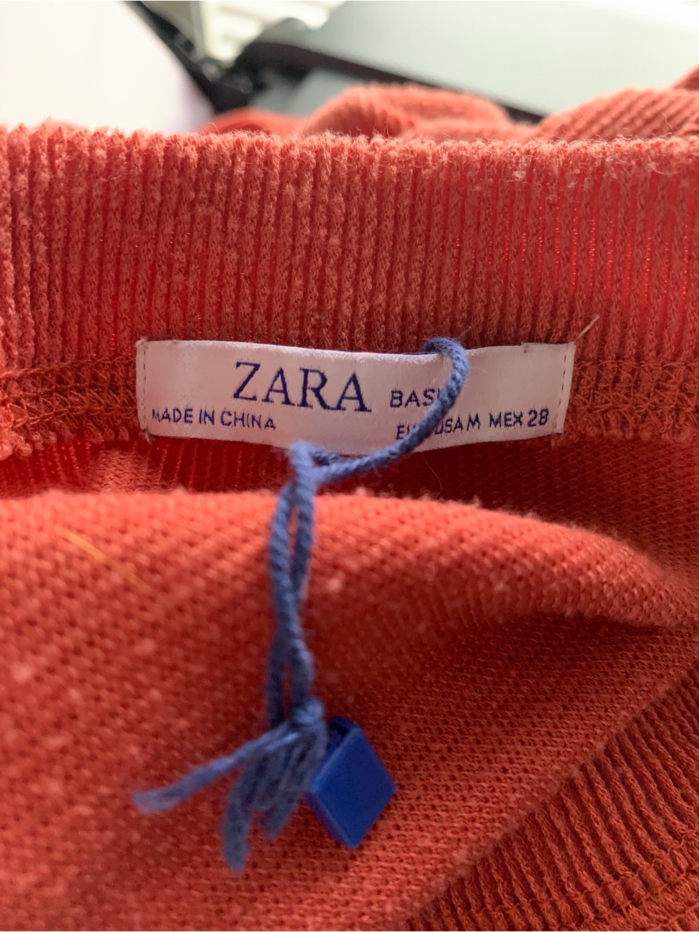 Zara Ruffle Hem Sweater - Picture 6 of 7